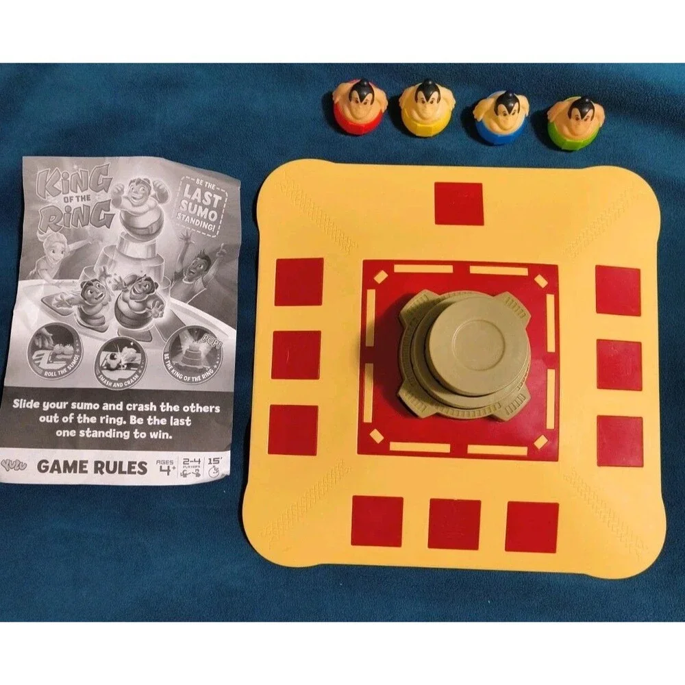 2019 King of the Ring - Board Game - Be The Last Sumo Standing By YULU Tested